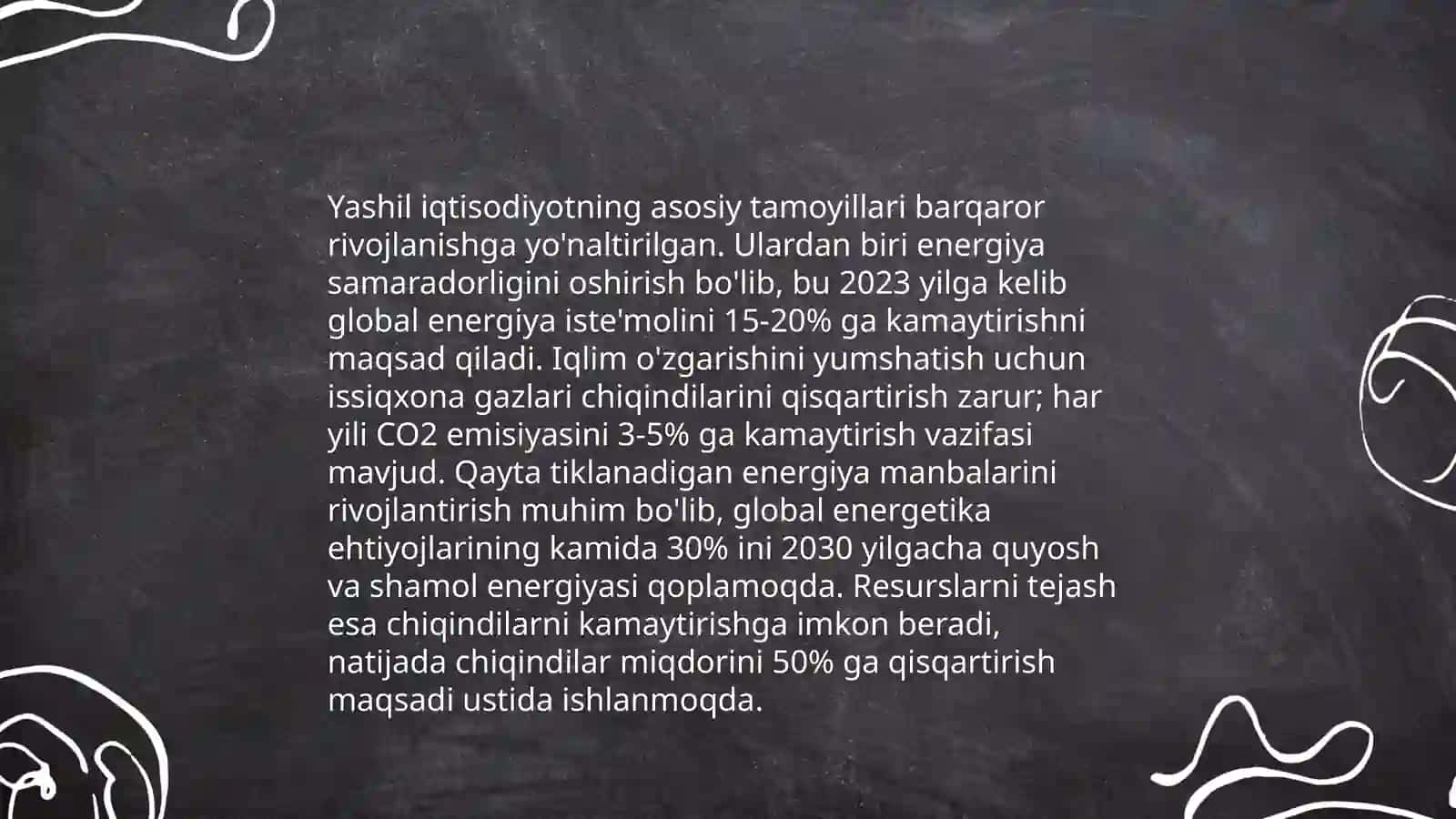 Yashil iqtisodiyotning moxiyati va rivojlanish bosqichlari 4