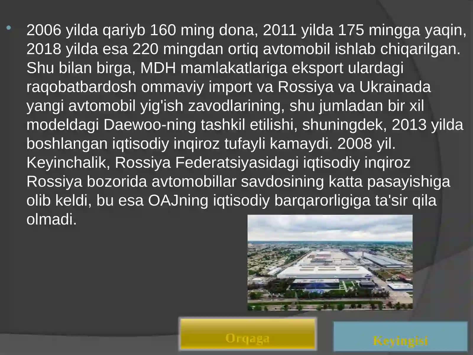 Sa’noat ishlab chiqarishining texnologiyalari fanidan prezintatsiyasi 4