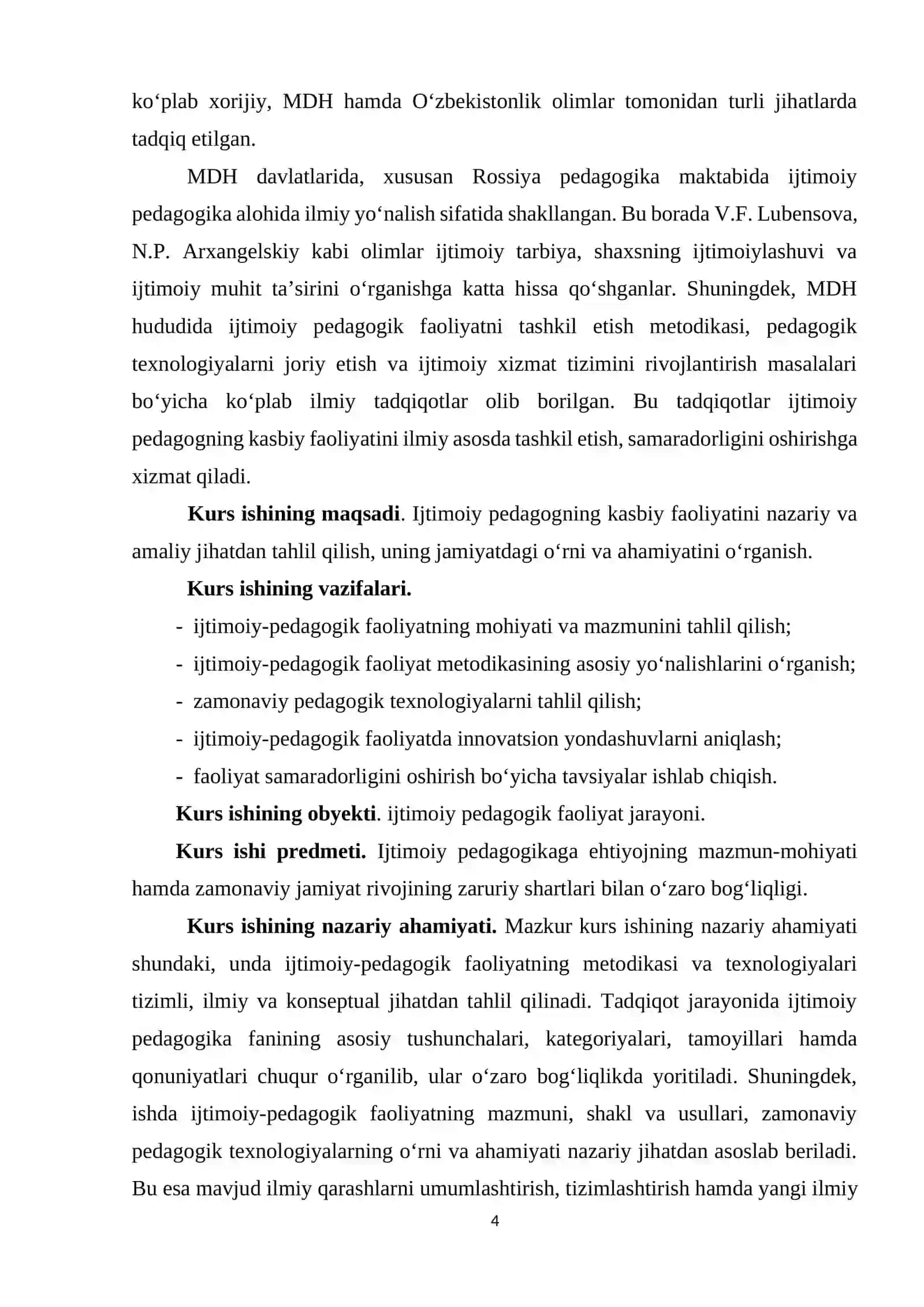 Ijtimoiy pedagogikaning kasbiy faoliyati va tamoillari 4