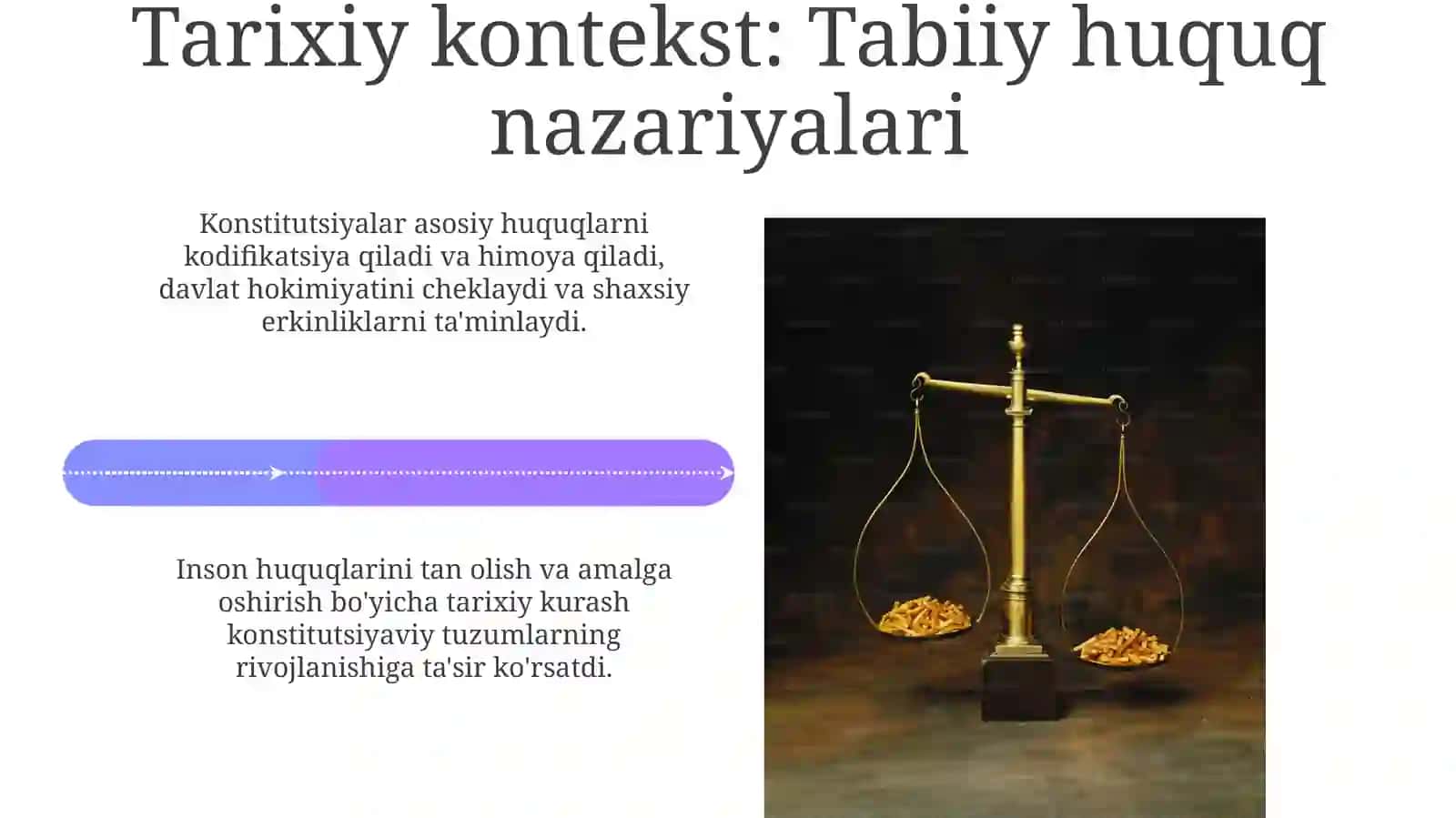 Inson huquq va erkinliklarining konstitutsiyaviy asoslari 4