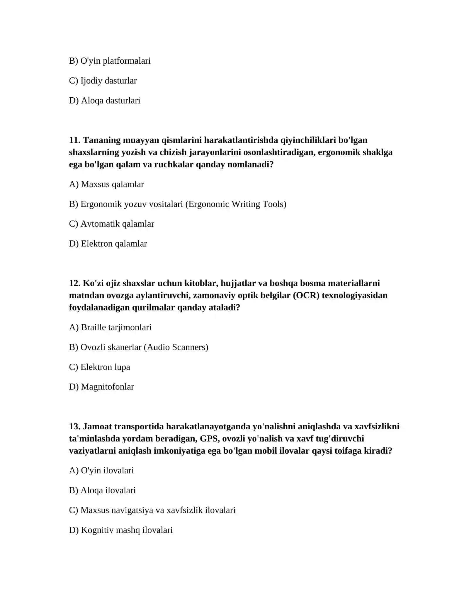 Rivojlanishida nuqsoni bо‘lgan shaxslarning ijtimoiy moslashuviga yordam beradigan xorijiy “yordamchi texnologiyalar” 4