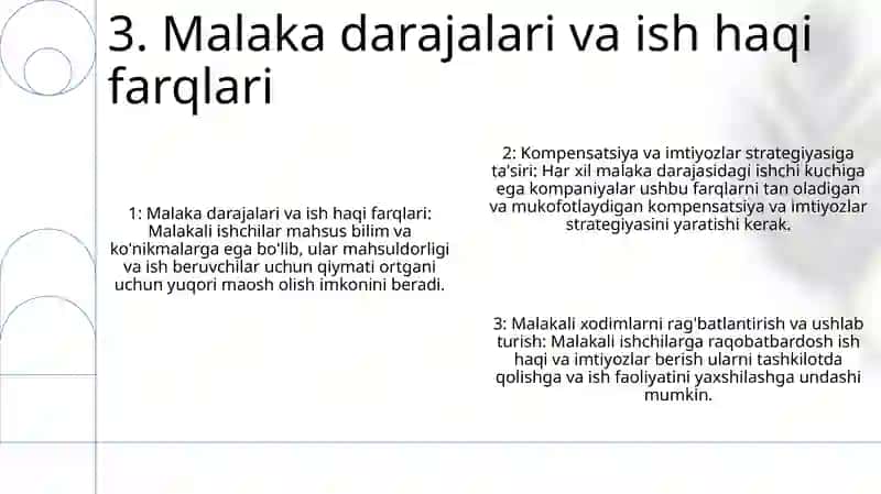 Mehnat Bozori Tashkilotining Tovon Kampentatsiya Va Mukofot Strategiyasi Ga Qanday Tasiri Bor 4