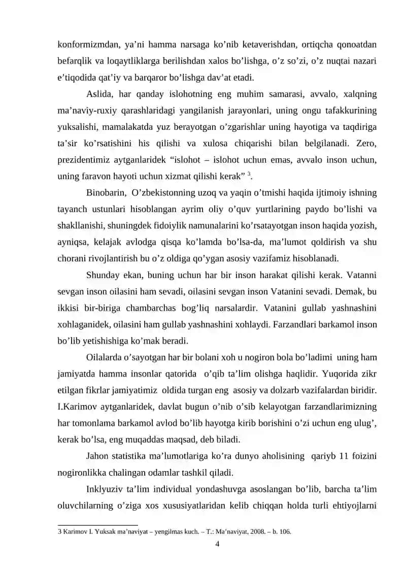 INKLYUZIV TA’LIMNING MOXIYATI 4