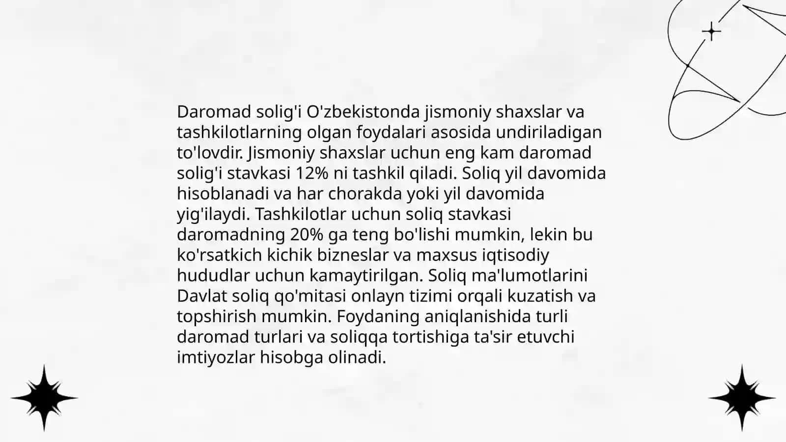 O'zbekiston Respublikasi soliq siyosati 4