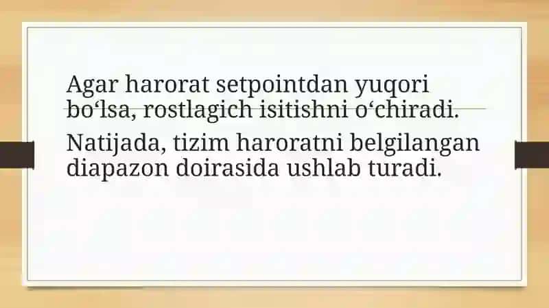 Pozitsiyali(releli) harorat rostlagichlari 4
