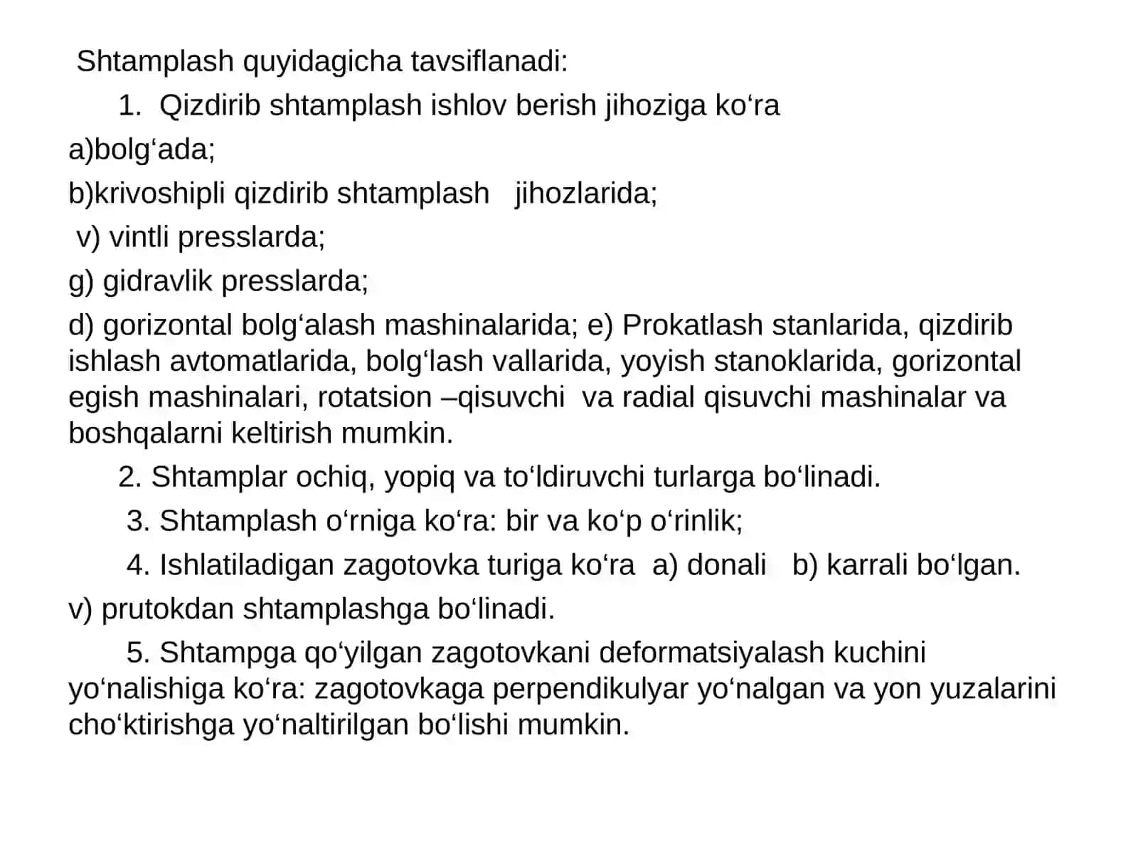 Metallarni hajmiyshtamplash 4