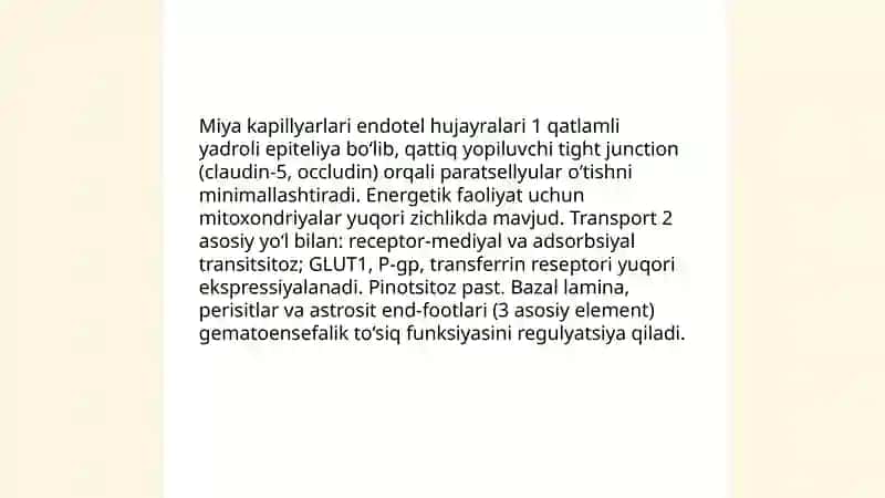 Gematoensefalik toʻsiq gistofiziologiyasi 4