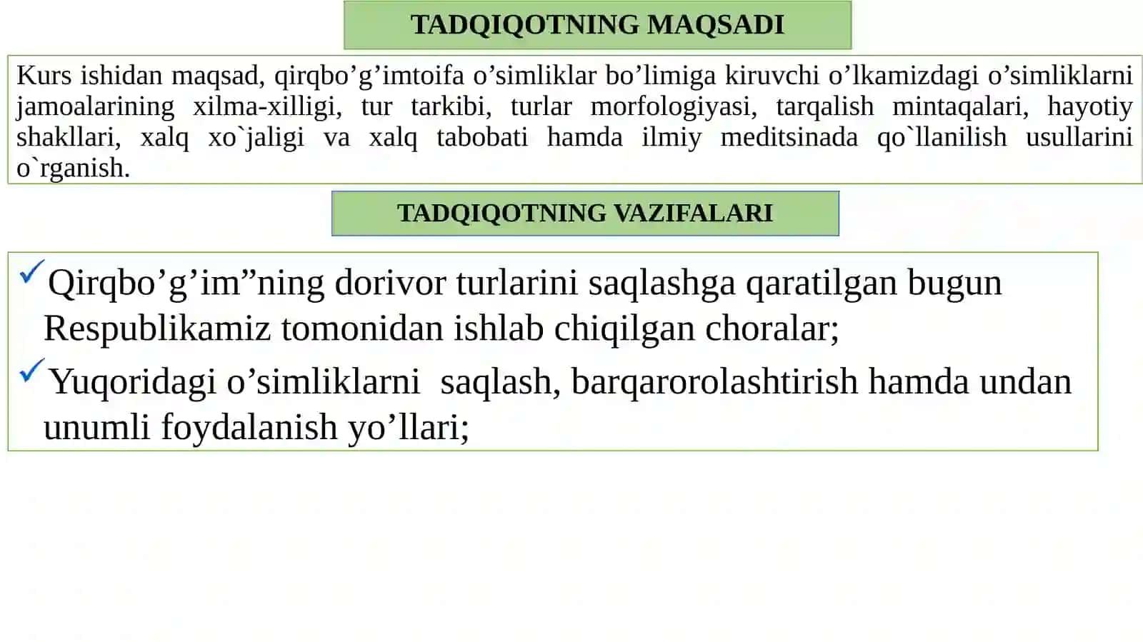 QIRQBO'G'IMTOIFA (EQUISETOPHYTA) O'SIMLIKLAR BO'LIMI EVOLUTSIYASI,ASOSIY SINF VA VAKILLARI, TUZILISHI,AHAMIYATI 4