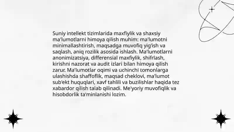 Suniy intellekt etikasi va xavflari 4