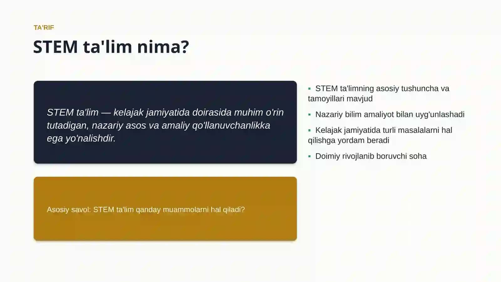 STEM ta'lim 4
