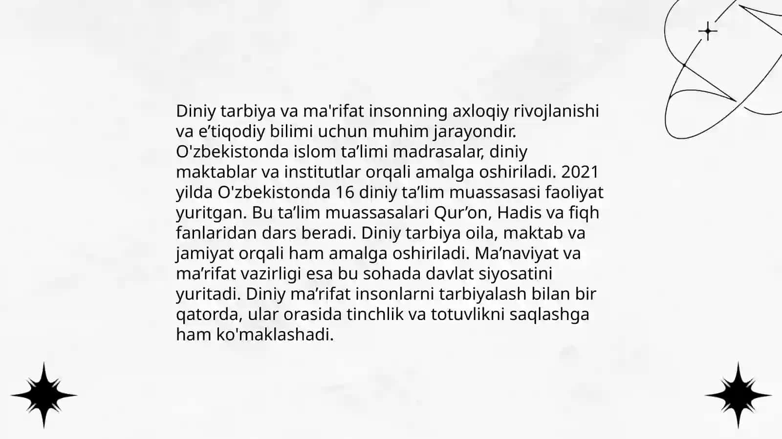 Tarbiyaviy tadbirlarda integratsiya 4