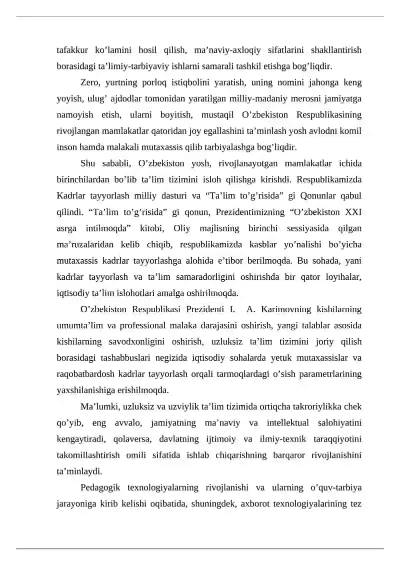 Kimyo sanoati chiqindilarini qayta ishlash kurs ishi 4
