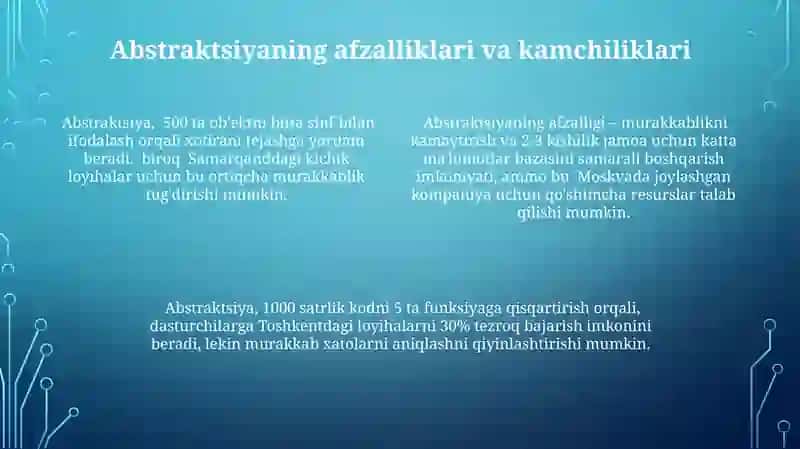 Abstraksiyatushunchasi 4