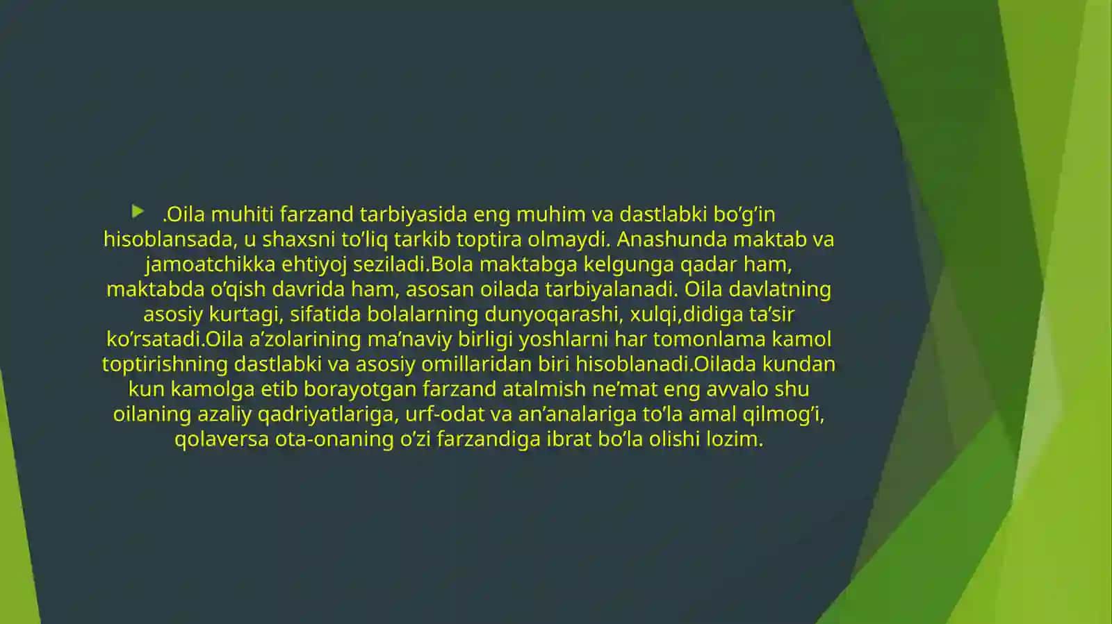 Ta'lim muassasasining ota-onalar va mahalla faollari birgalikda ishlashni shakllari 4