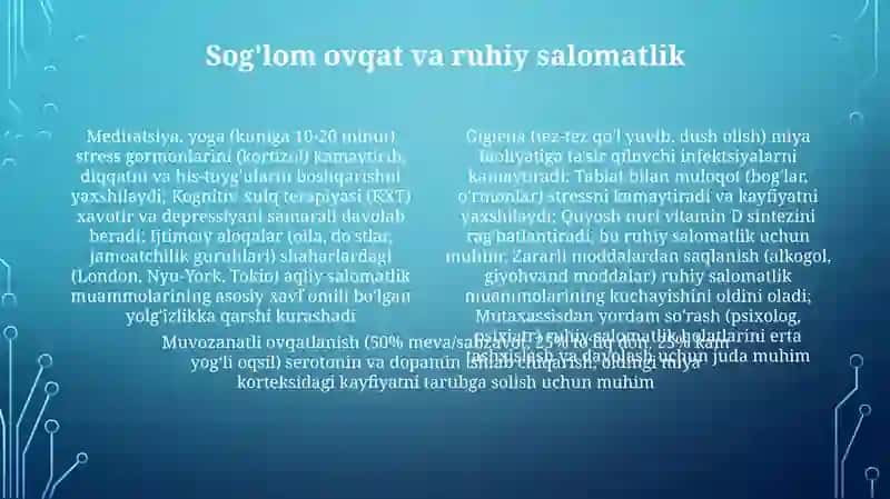 Psixoprofilaktika va psixogigiyena 4