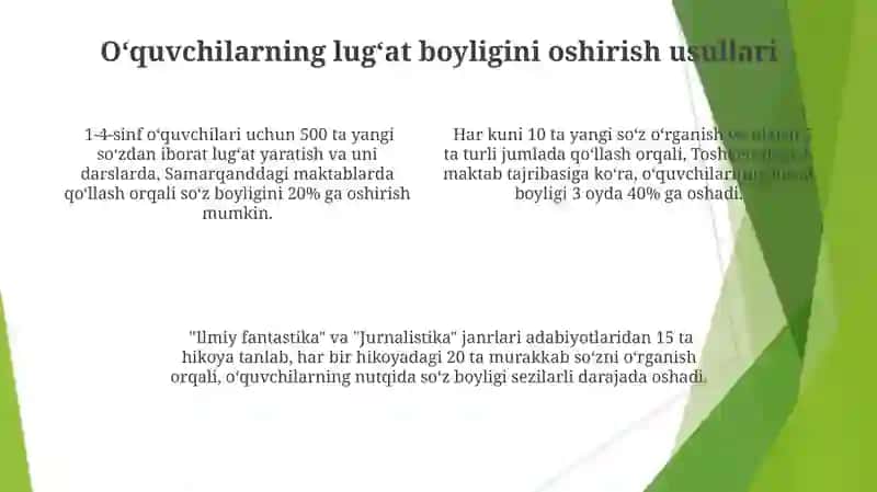 Ilmiy, badiiy va jurnalistlik matnlar orqali nutq rivojlantirish 4