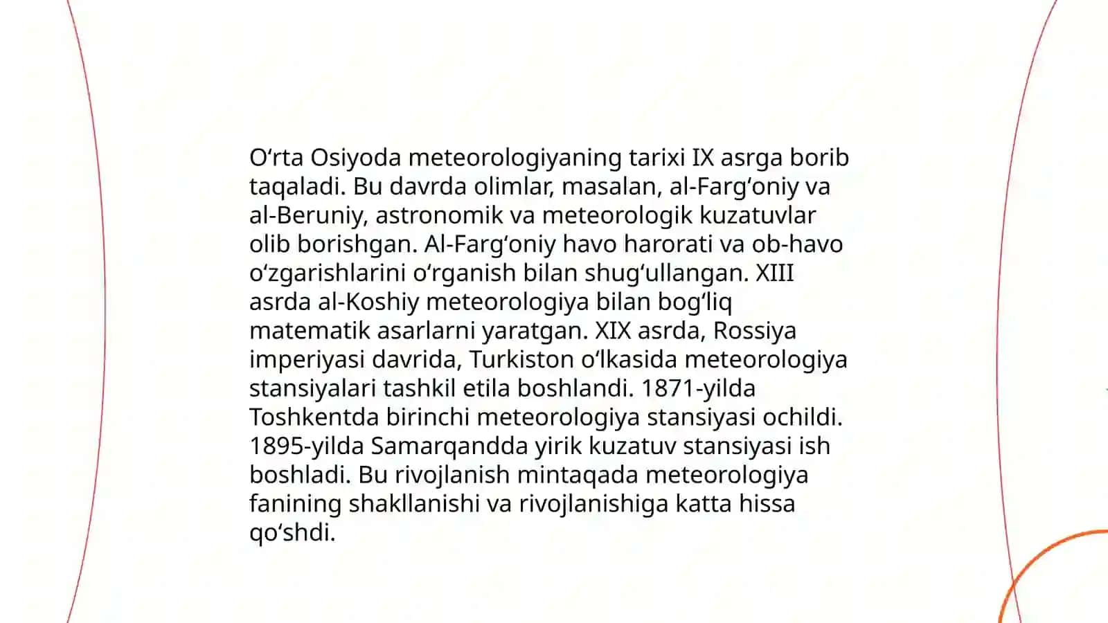 Oʻrta Osiyoda gidrologiya va meteorologiyaning rivojlanishi 4