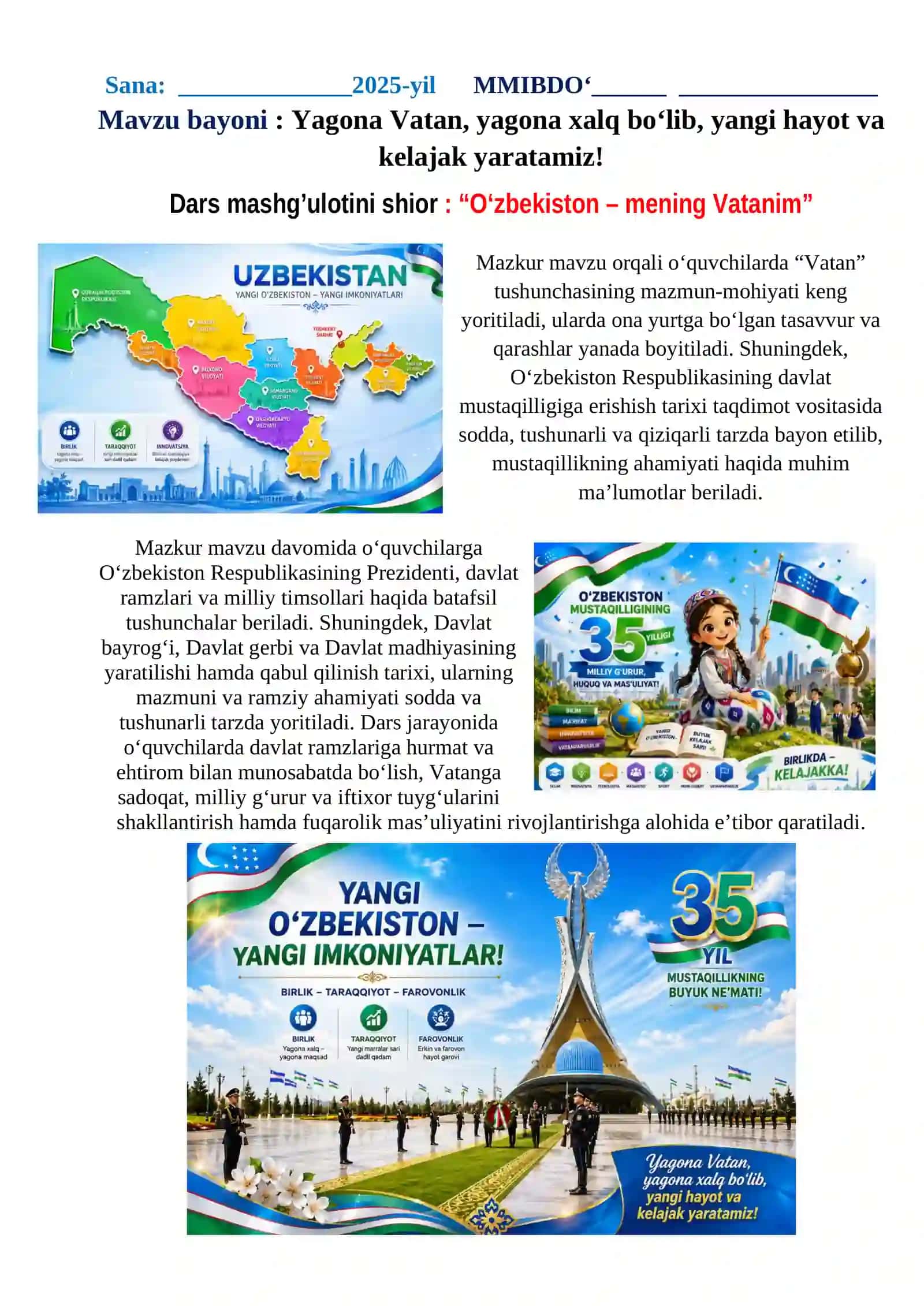 Mustaqillik DARS ISHLANMASI 9-11-sinf 2026-2027-yil 4
