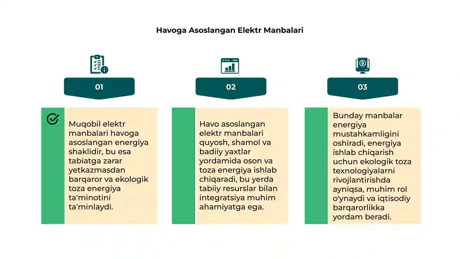 Muqobil elektr manbalari 4