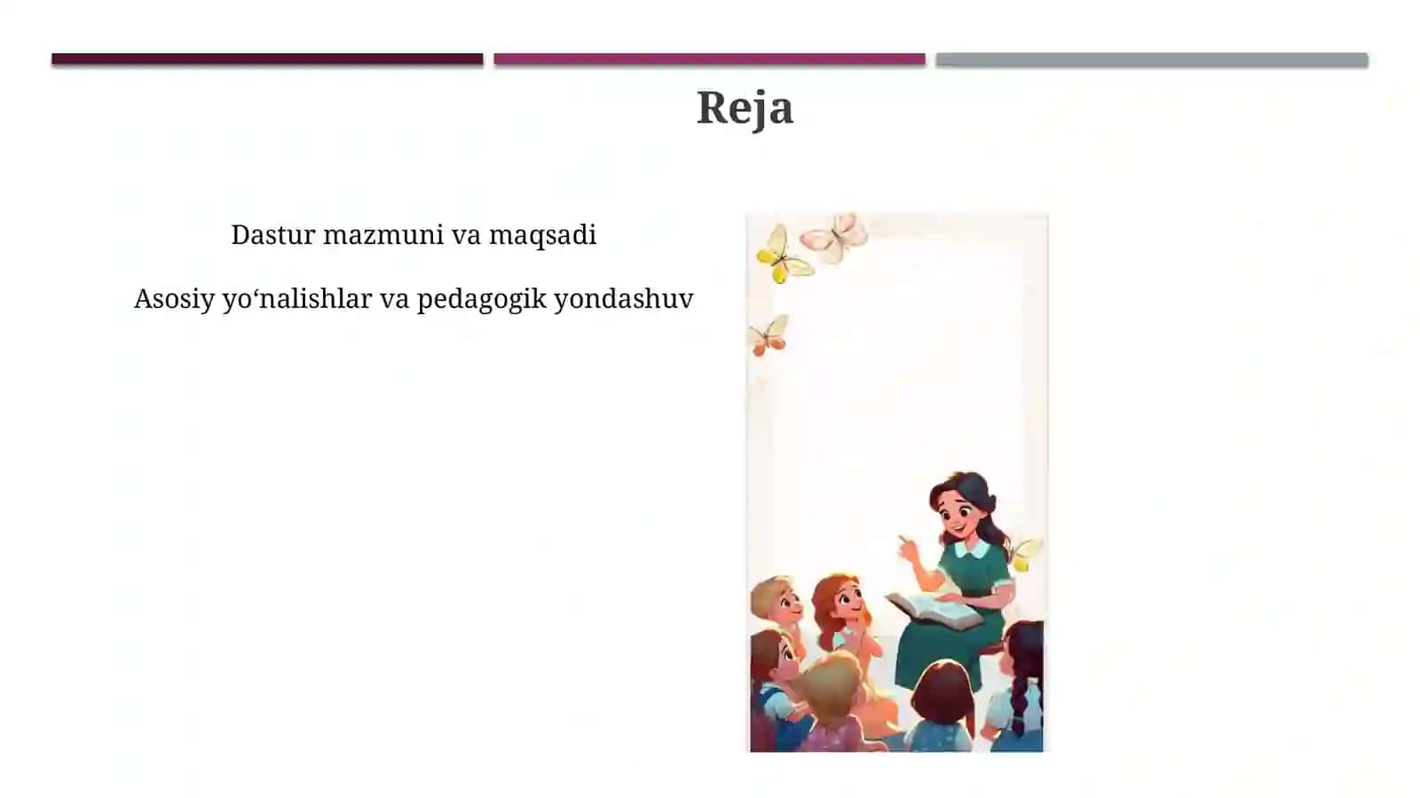 Ilk qadam davlat oʻquv dasturi 4