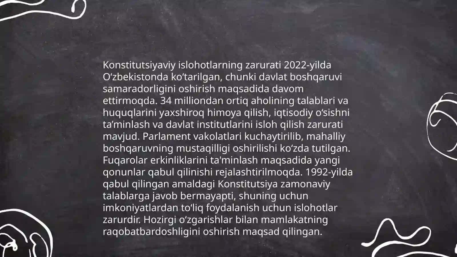 Konstitutsiyaviy islohotlar va ularning mazmun mohiyati 4