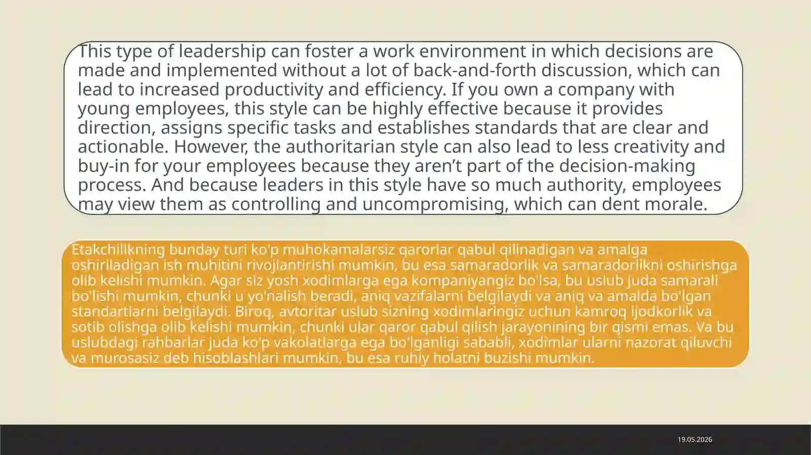 Authoritarian Leadership EffectsAvtoritarrahbarlikeffektlari 4
