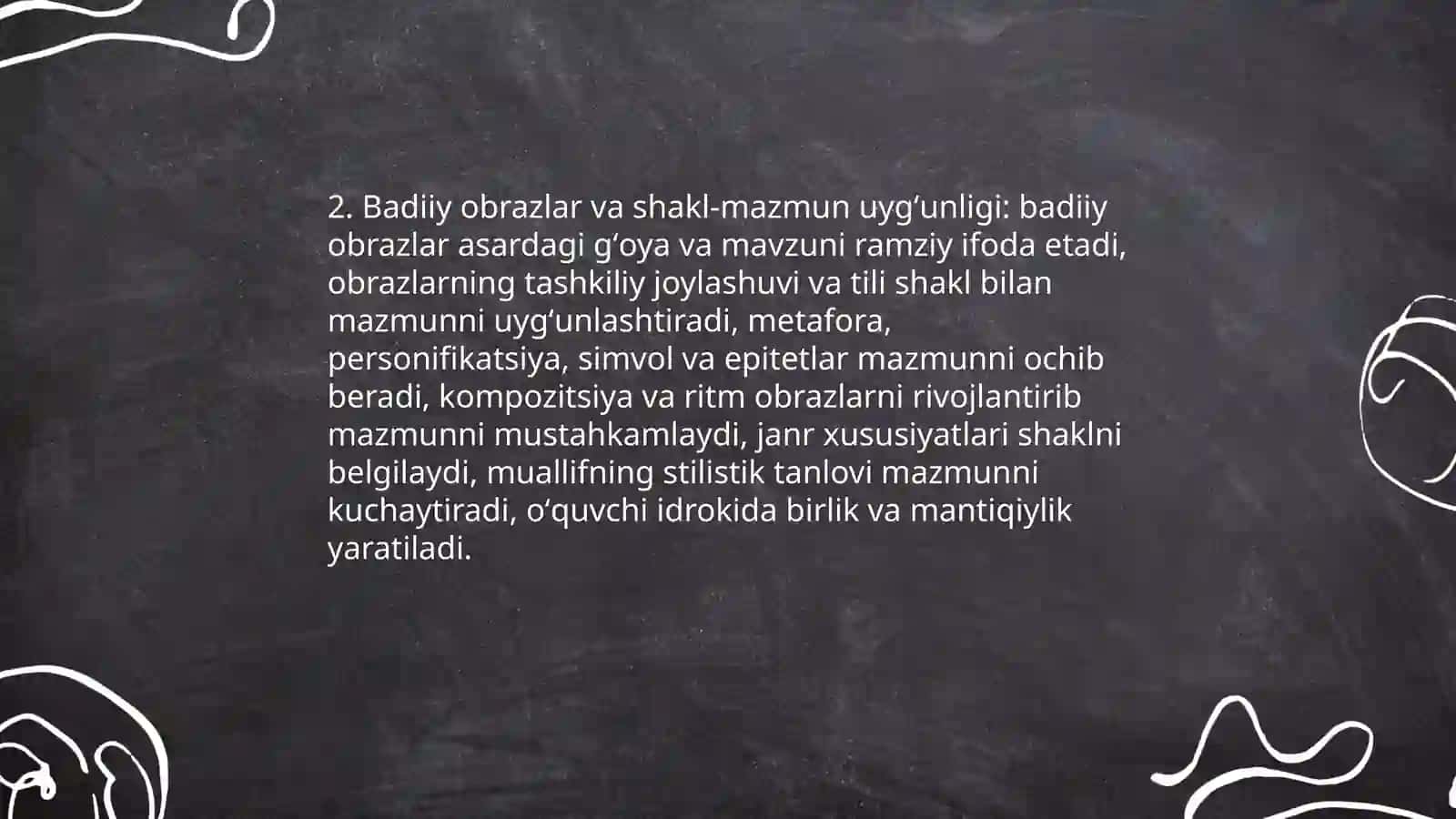 Shakl va mazmun mutanosibligi nazariy asoslari 4