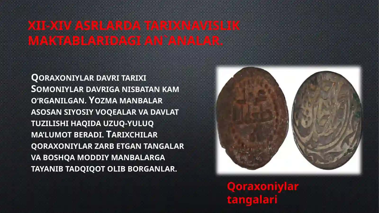 XII-XIV asrlarda O`rta Osiyoda tarix ilmining rivojlanishi 4
