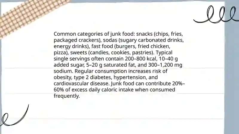 Junk food 4