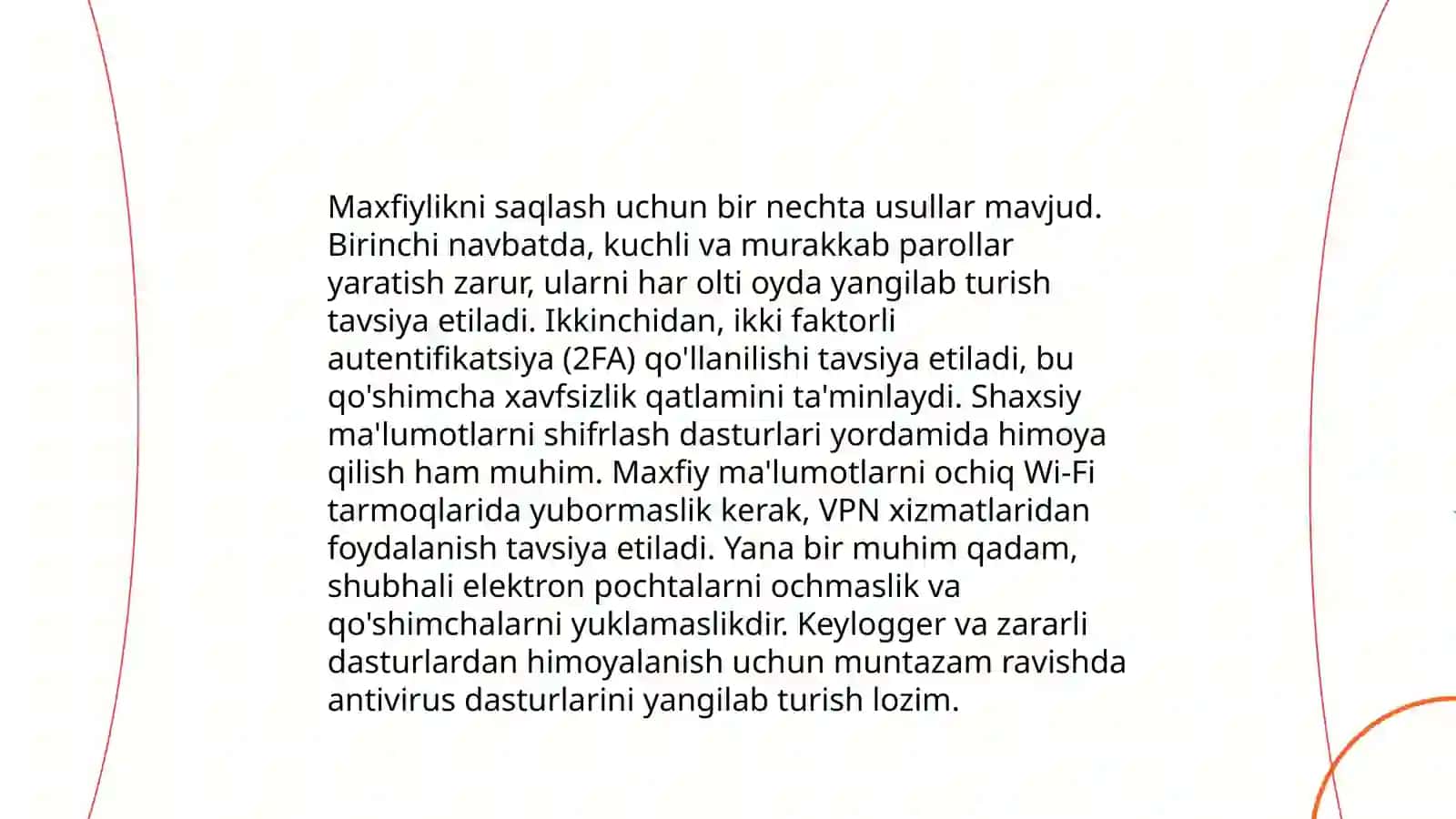 Axborot xavfsizligi asoslari 4