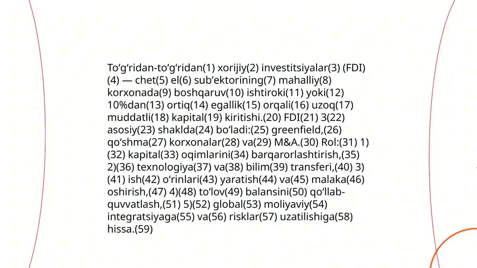 Xorijiy investitsiyalar va ularning global moliya tizimidagi roli 4