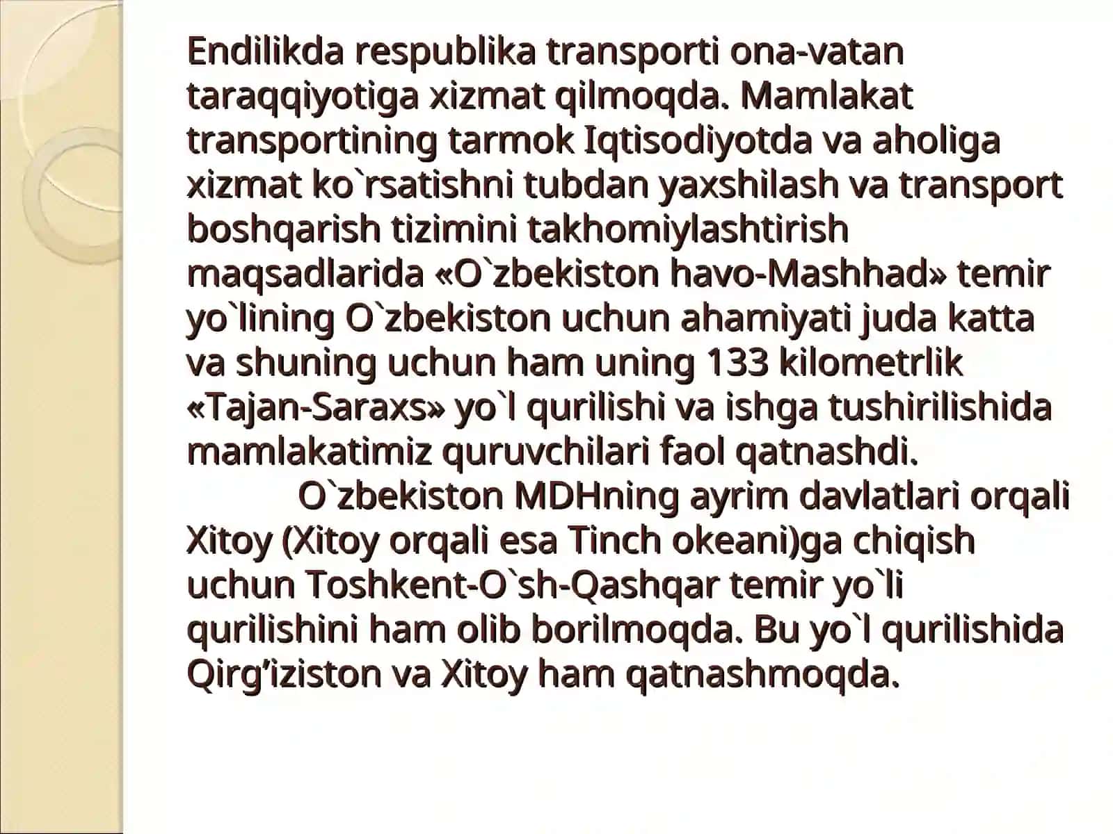 Transport va aloqa tizimi 4