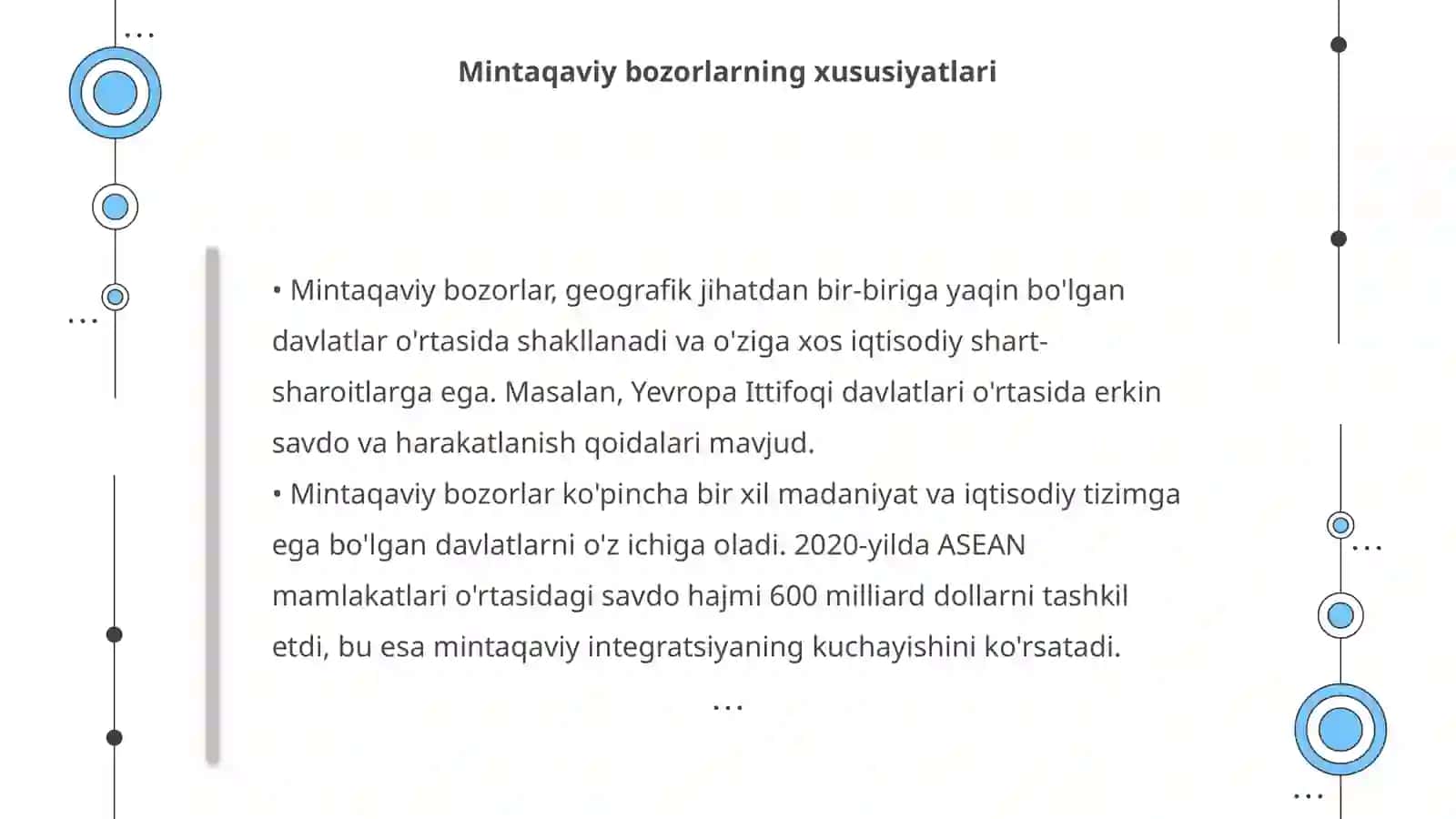 Global mintaqaviy va milliy bozor 4