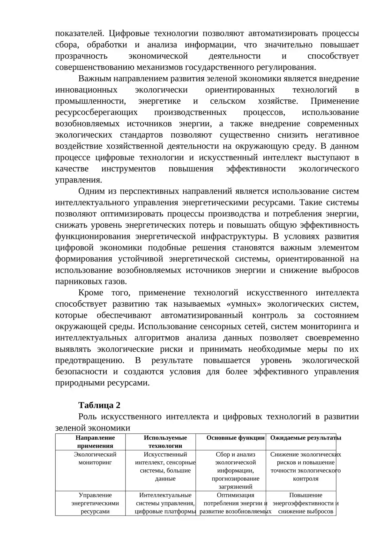 Идеи искусственного интеллекта, зеленой и цифровой экономики 4