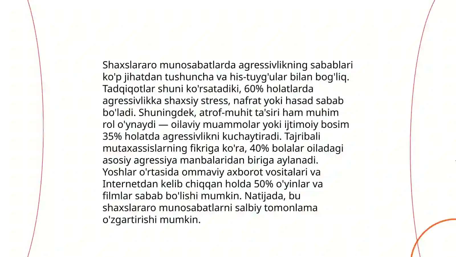 Shaxslararo munosabatlarda shaxs agressivligi muammosi 4