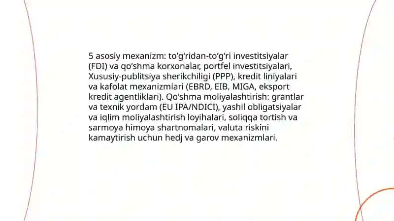 Savdo-sanoat va eksport-import siyosatini rivojlantirish 4