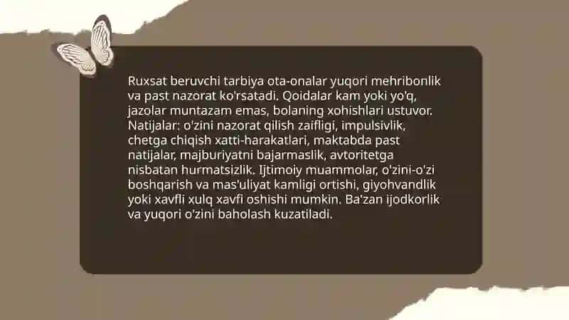 Avtoritar oilaviy tarbiya va uning psixologik oqibatlari 4
