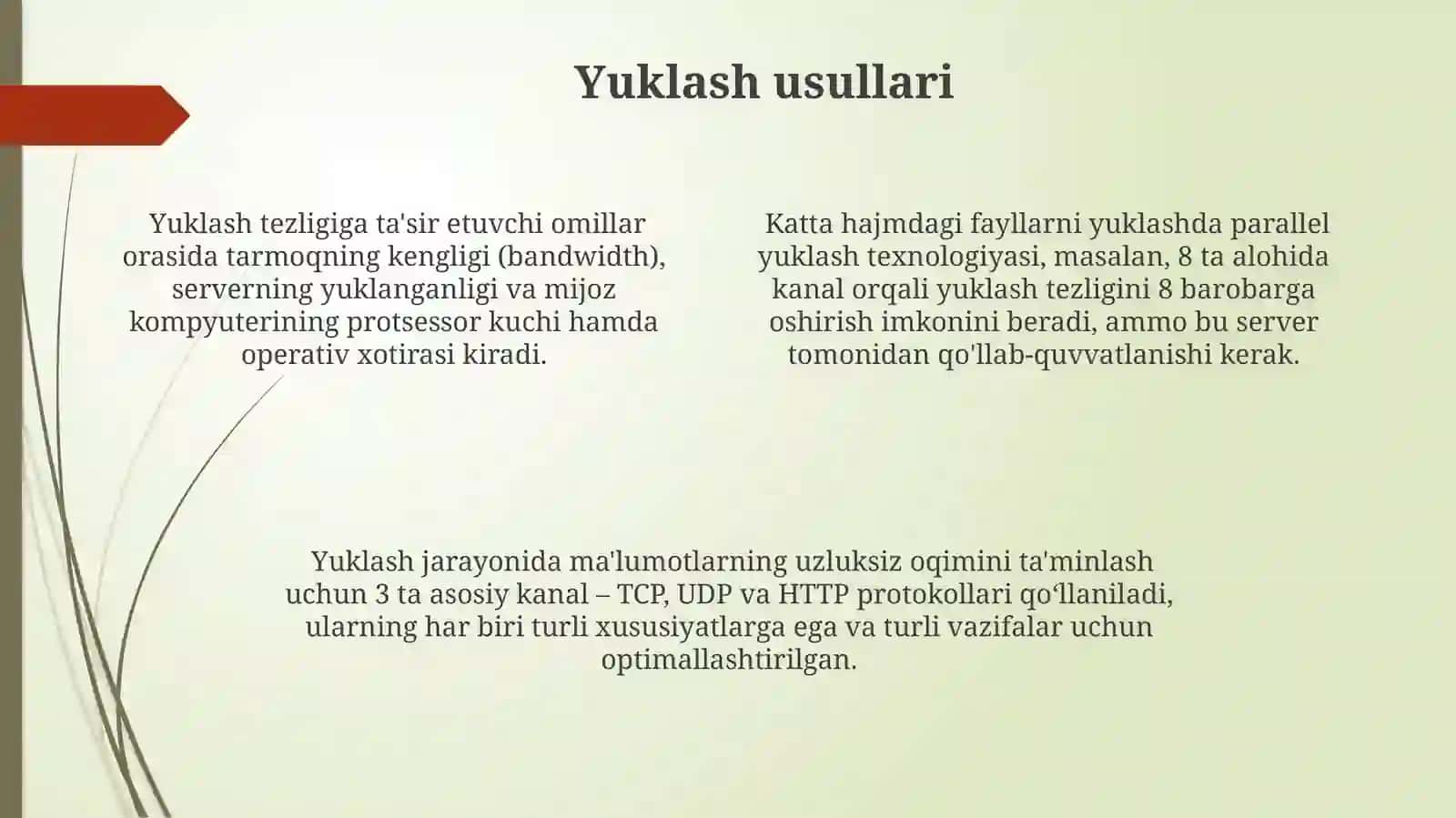 Yuklash turlari 4