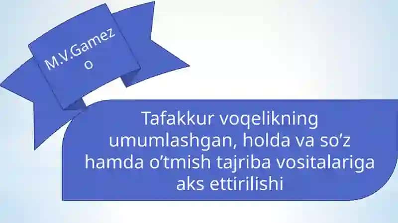 Tafakkur Psixologiyasi Predmeti 4