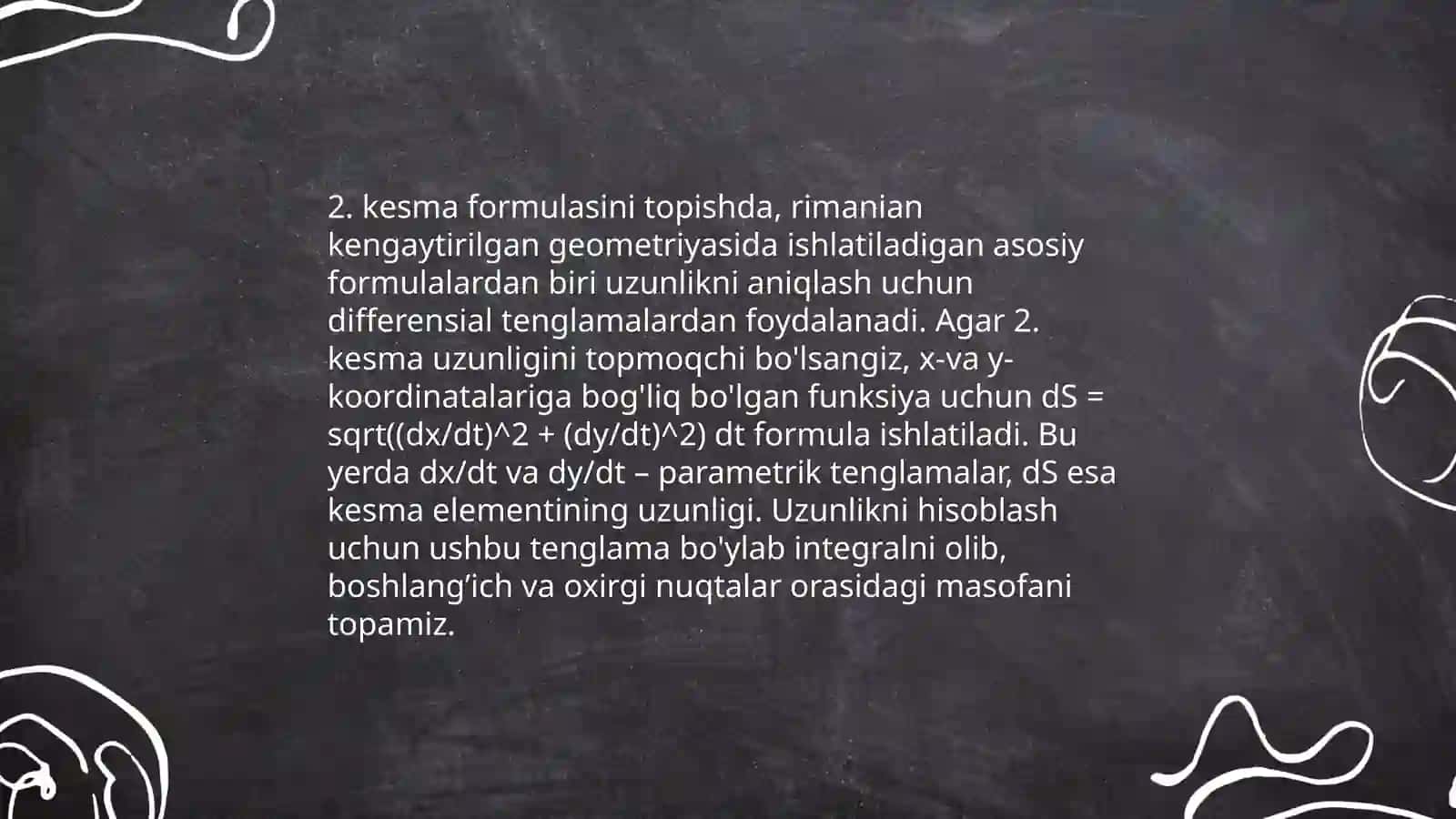 Fazoda toʻgʻri chiziq va tekislik tenglamalari 4