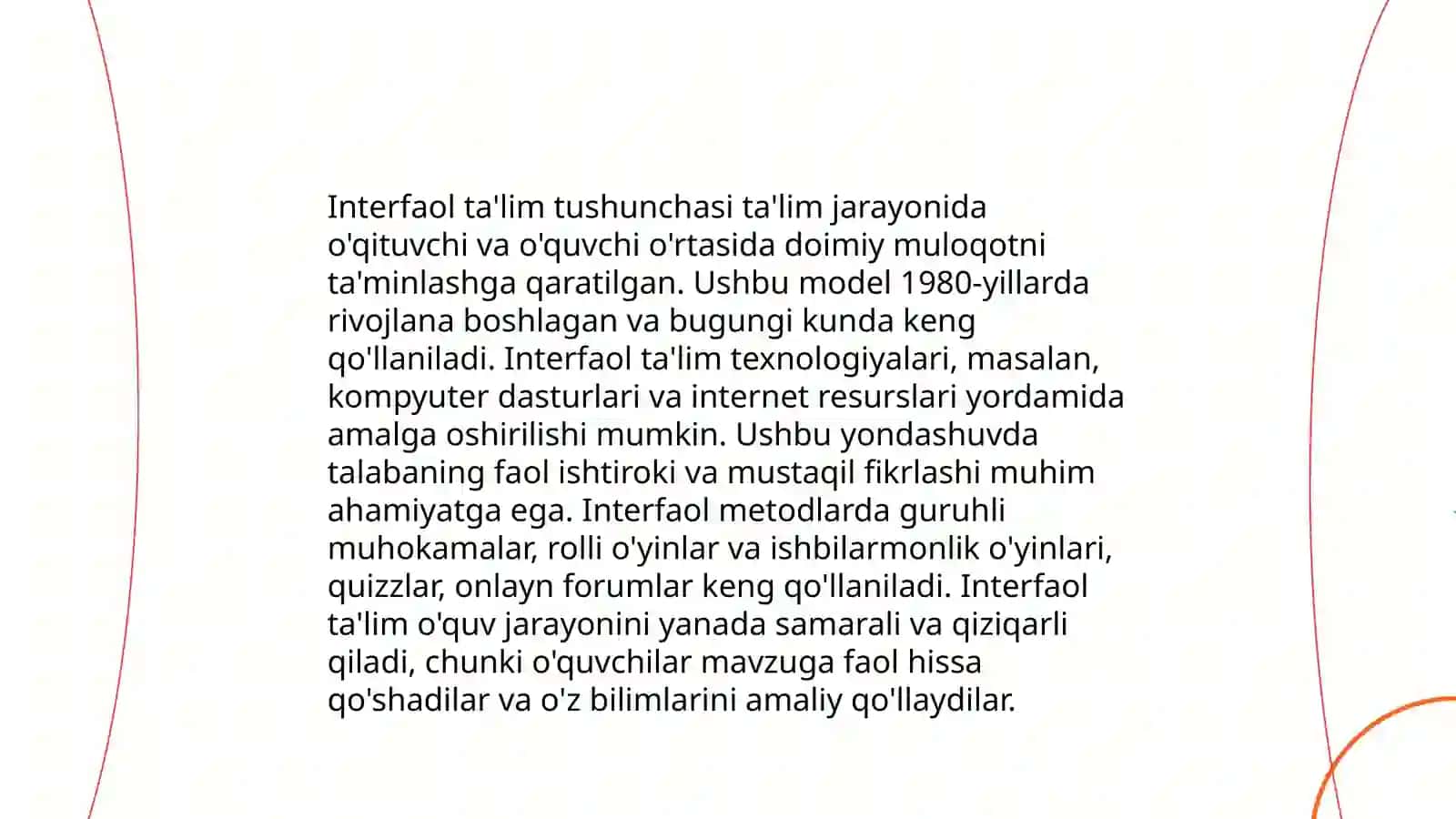 Interfaol ta'lim tarixi va rivojlanishi 4