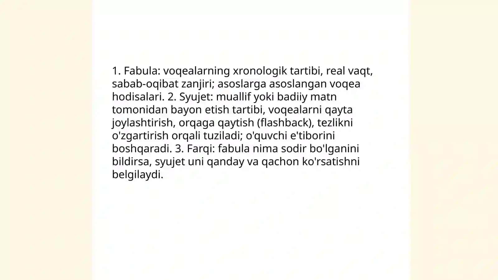 Syujet tushunchasi va uning adabiy funksiyalari 4