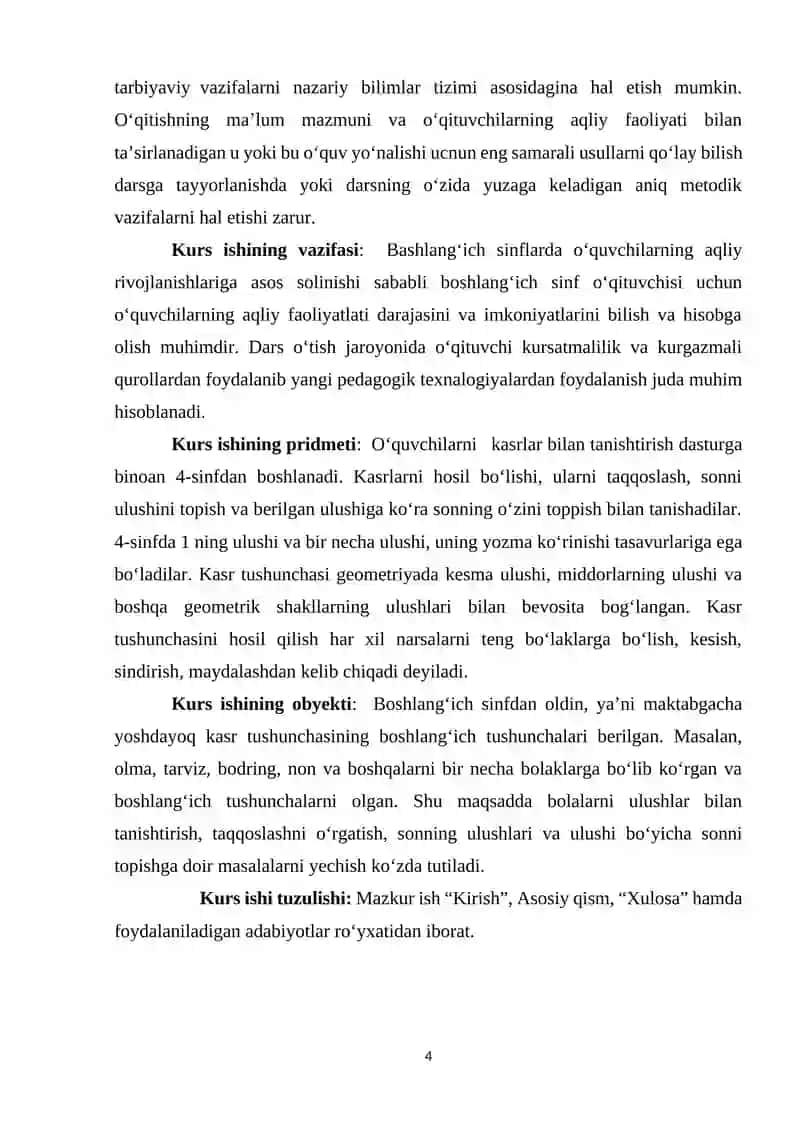 Matematika darslarida davriy kasr tushunchasini oʻrgatish metodikasi 4
