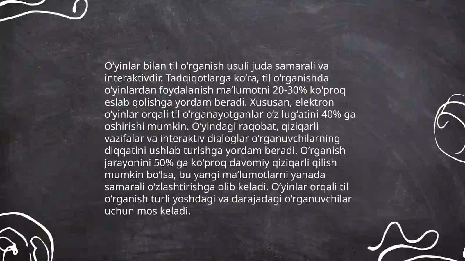 Oʻyin orqali ta'lim olish 4