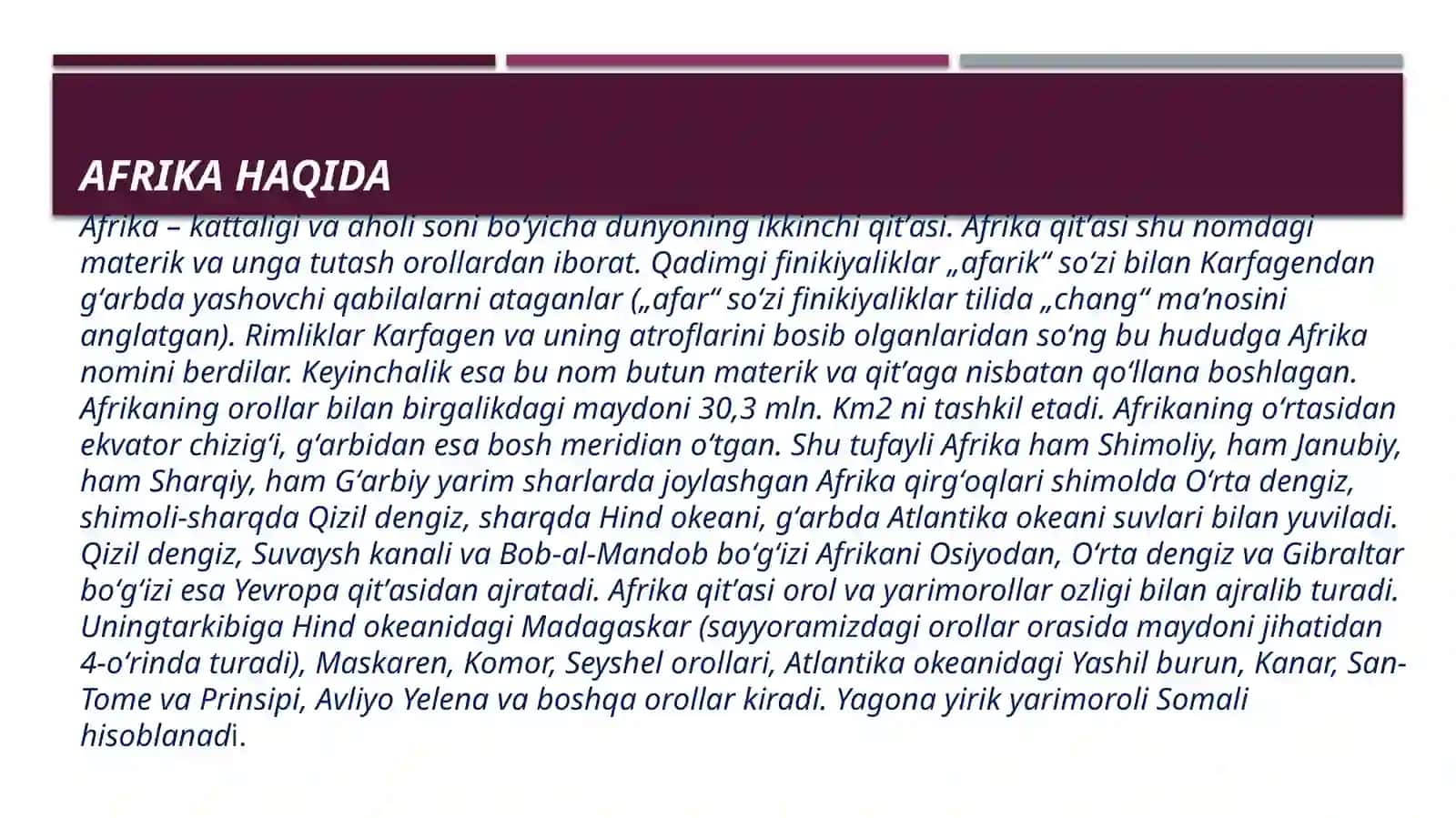 Sharqiy Afrika Hududidagi arxeologik topilmalar 4