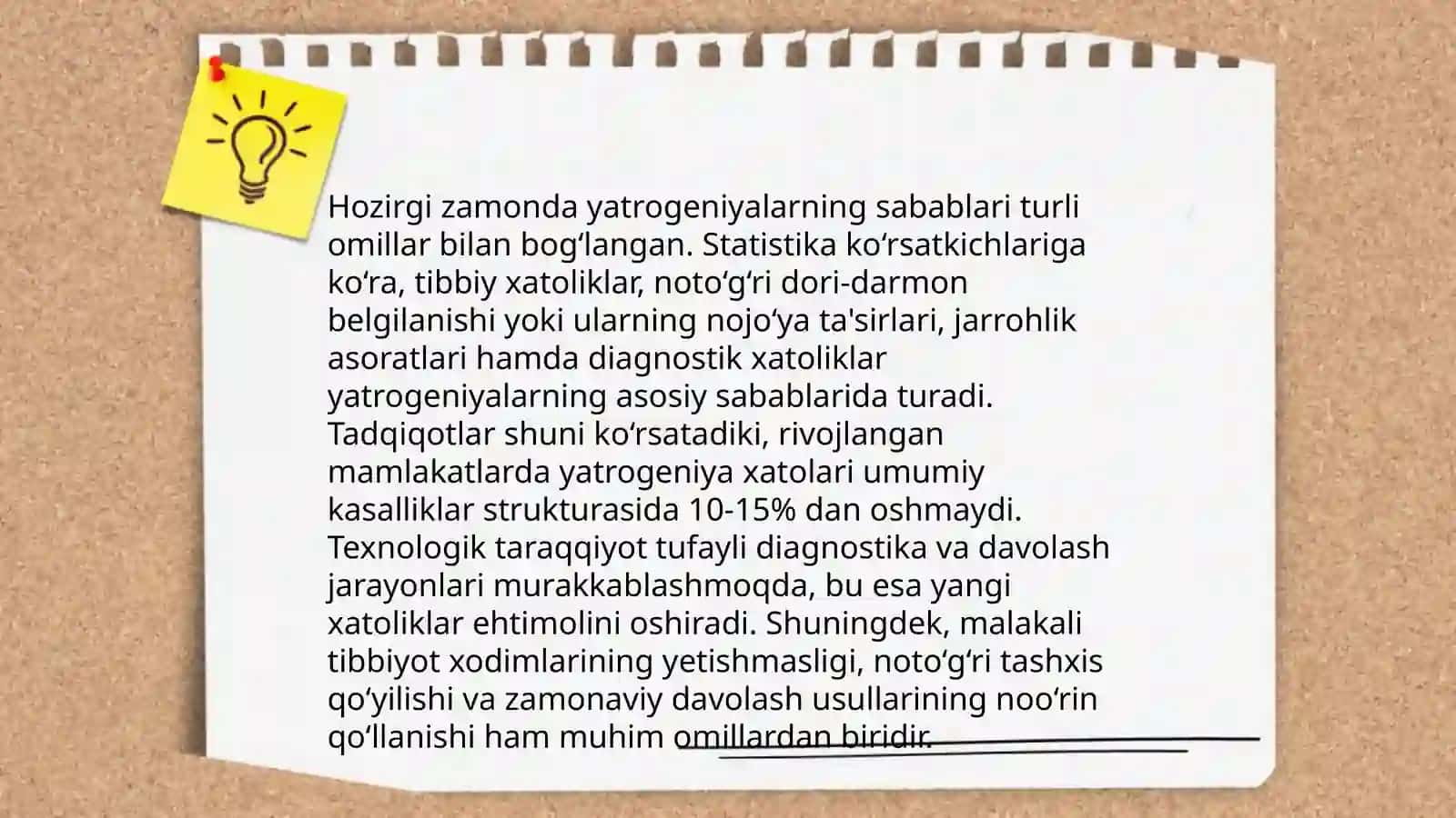 Нozirgi zamon tibbiyotida yatrogeniya muammolari 4