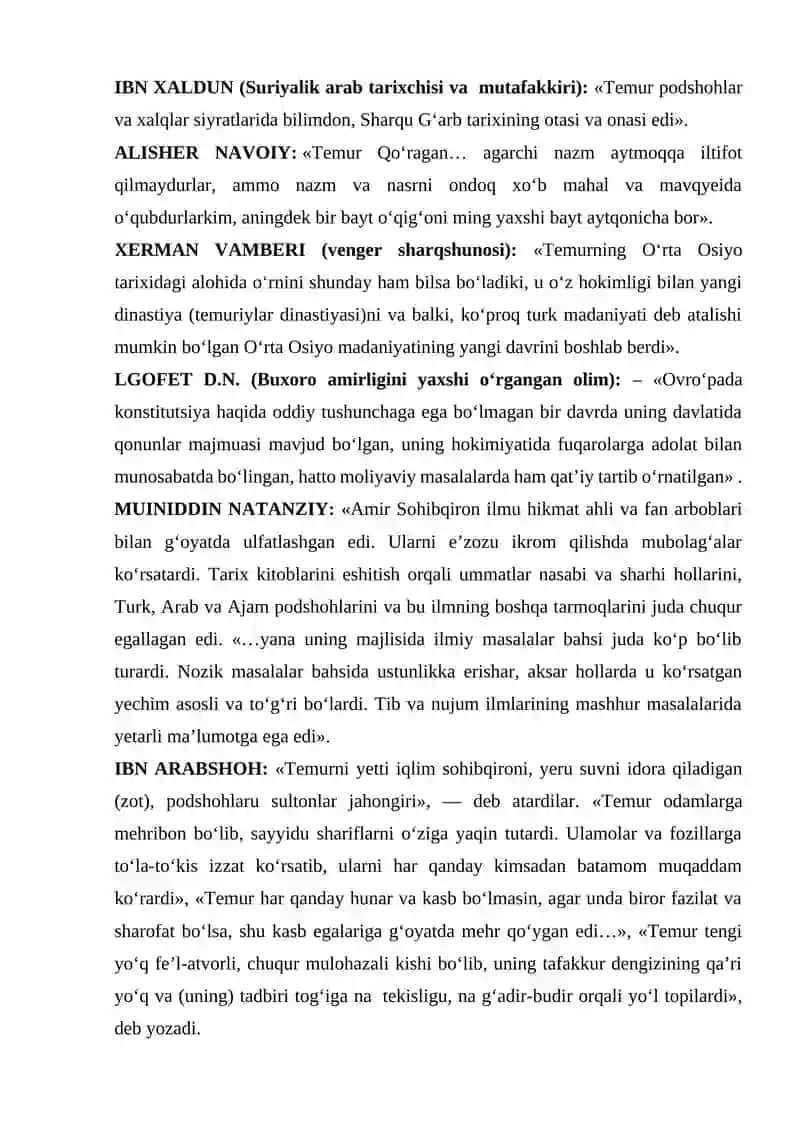 AMIR TERUM QURDIRGAN TARIXXIY OBIDALARI 4