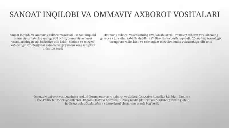 Ommaviy Madaniyatning Shakillanishi Tarixi Va Uning Turlari 4