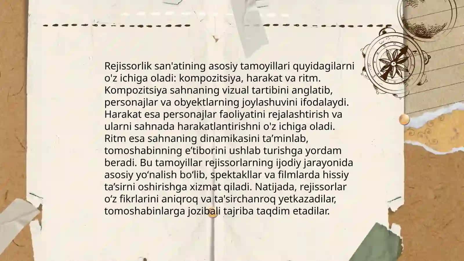 Teatr-sahnalashtirish faolyati tomoyillari 4