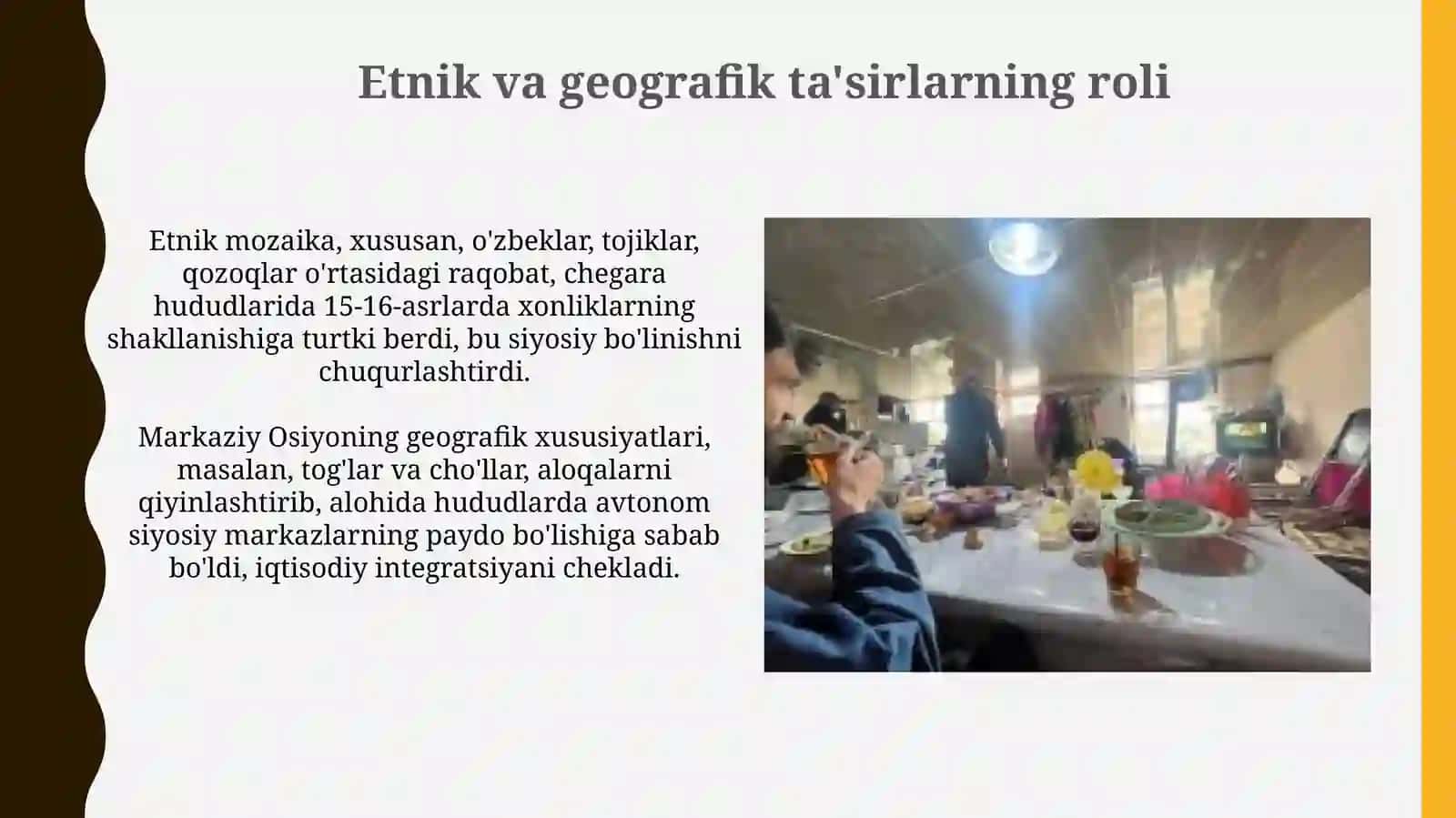 Xonliklarga bo'linib ketishi, uning sabab va oqibatlari 4